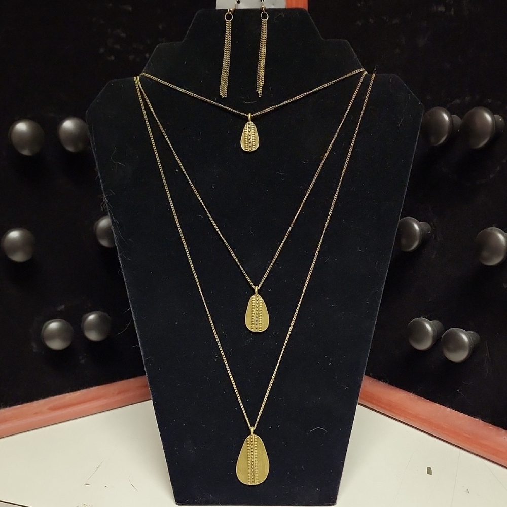 Paparazzi Necklace - Sonoran Storm - Brass